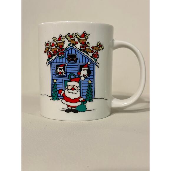Sanyei Santa Reindeer Coffee Mug - Picture 1 of 7
